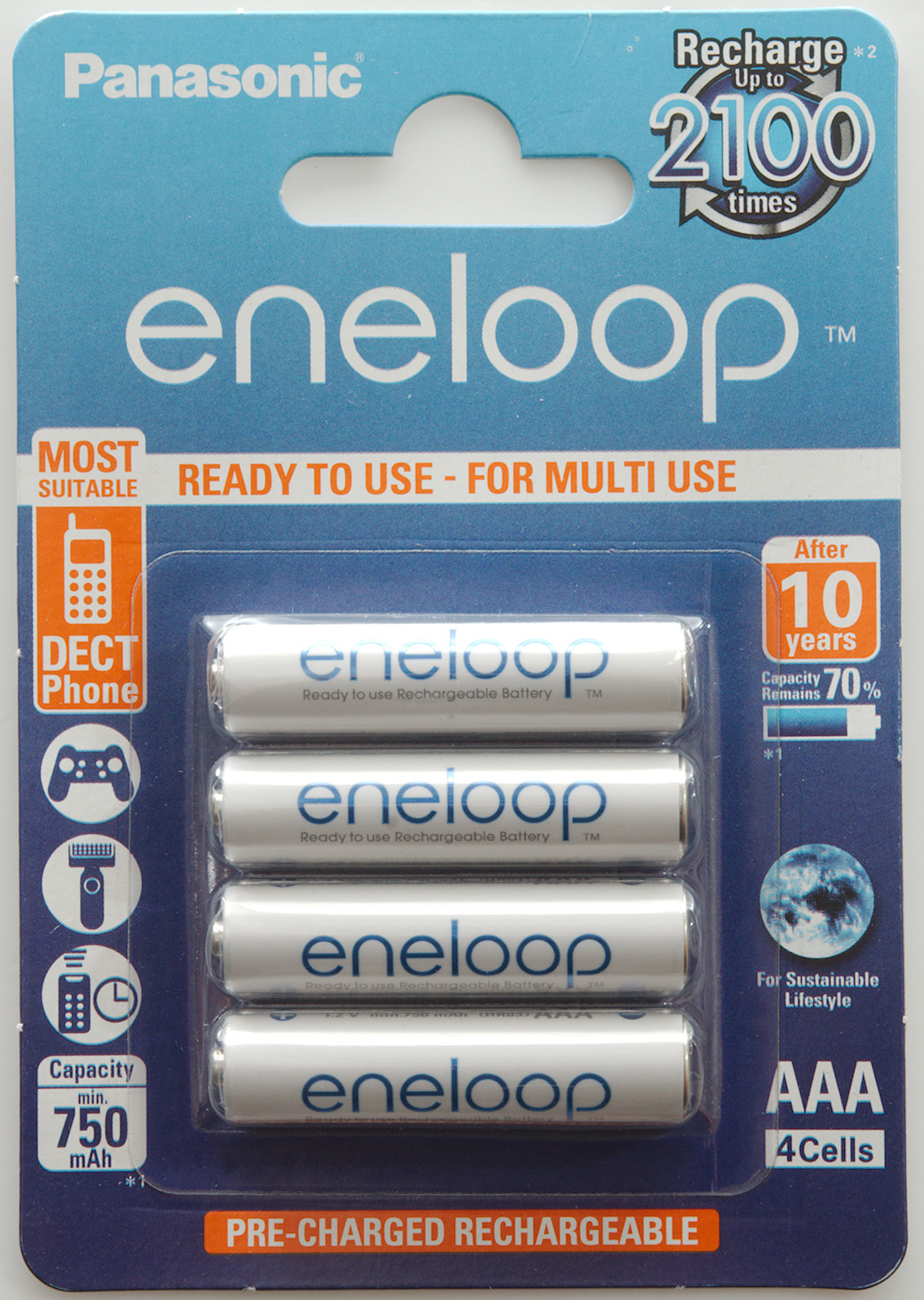 Test Review Of Eneloop Aaa Bk Mcce Mah White